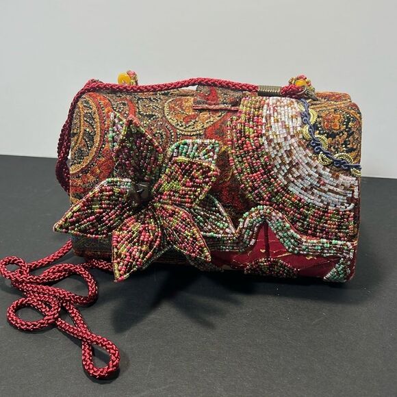 Fabulous Vintage Beaded Bag Great Condition. P18 - Picture 1 of 11